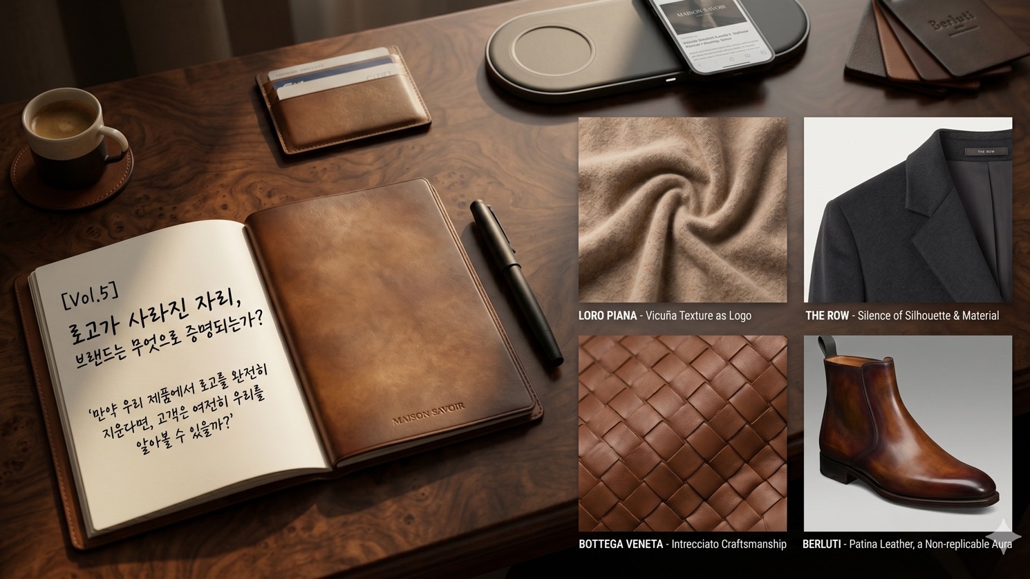 Maison Savoir Vol.05 invisible signature editorial visual